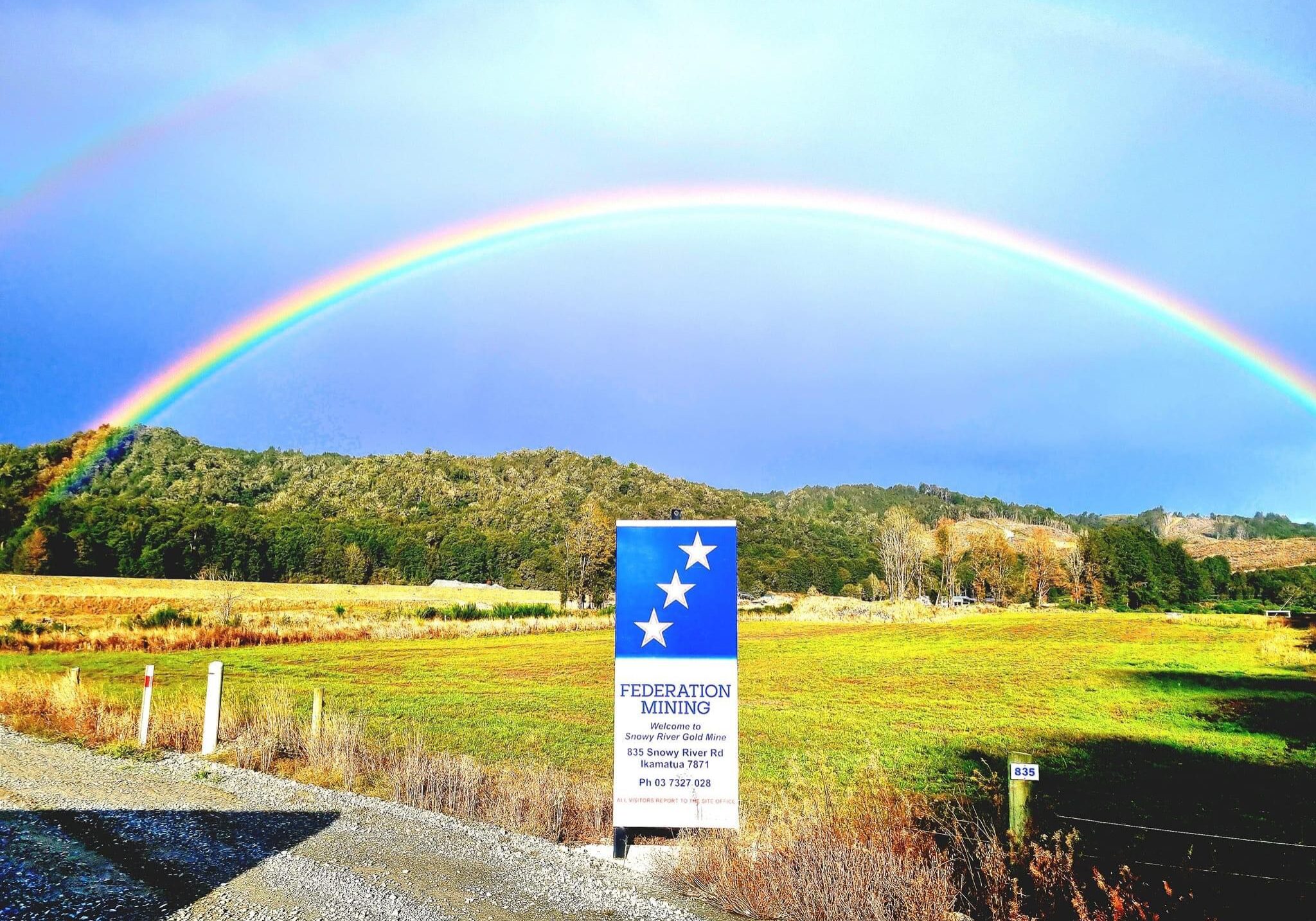 Snowy rainbow march 23